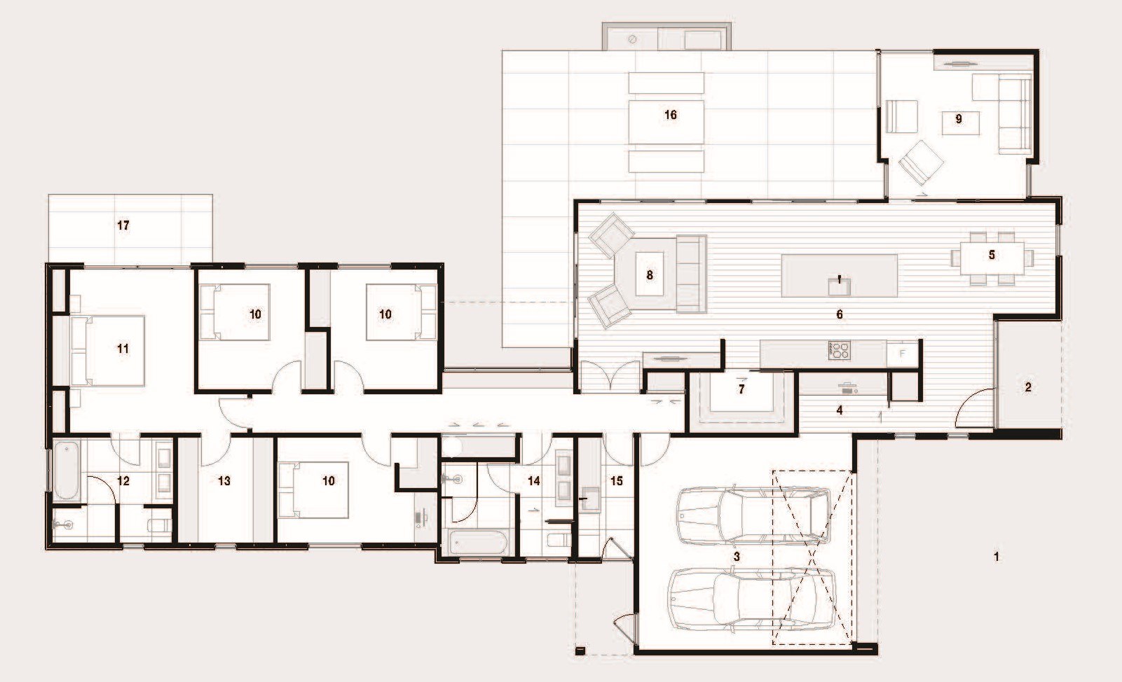 Faye Homes A4 plan Thornborough 260 PRINT Page 1