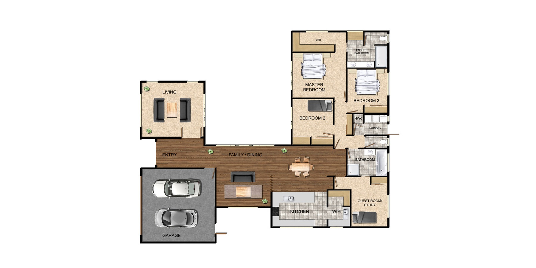 Oakley Floorplan